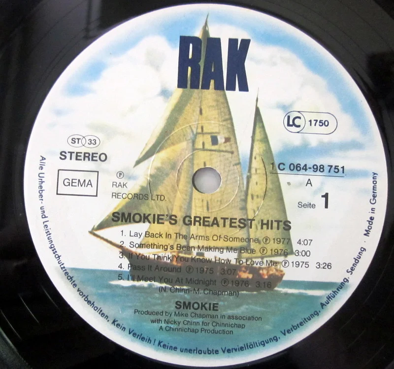 Smokie Greatest Hits 1977 Germany - миниатюра 3