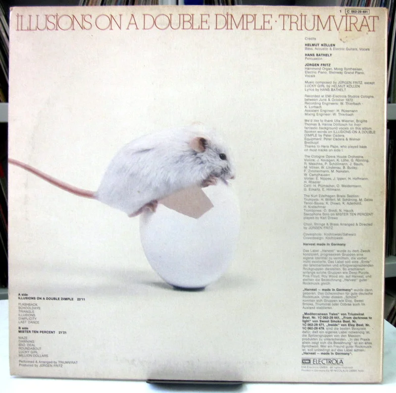 Triumvirat	Illusions On Double Dimple	1974	Harvest	Germany - миниатюра 2
