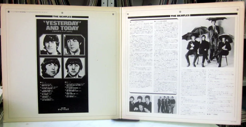 Beatles, The Yesterday And Today 1966(Re 1976) Apple Japan - миниатюра 3