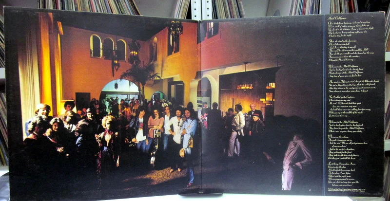 Eagles Hotel California 1976 UK - миниатюра 3