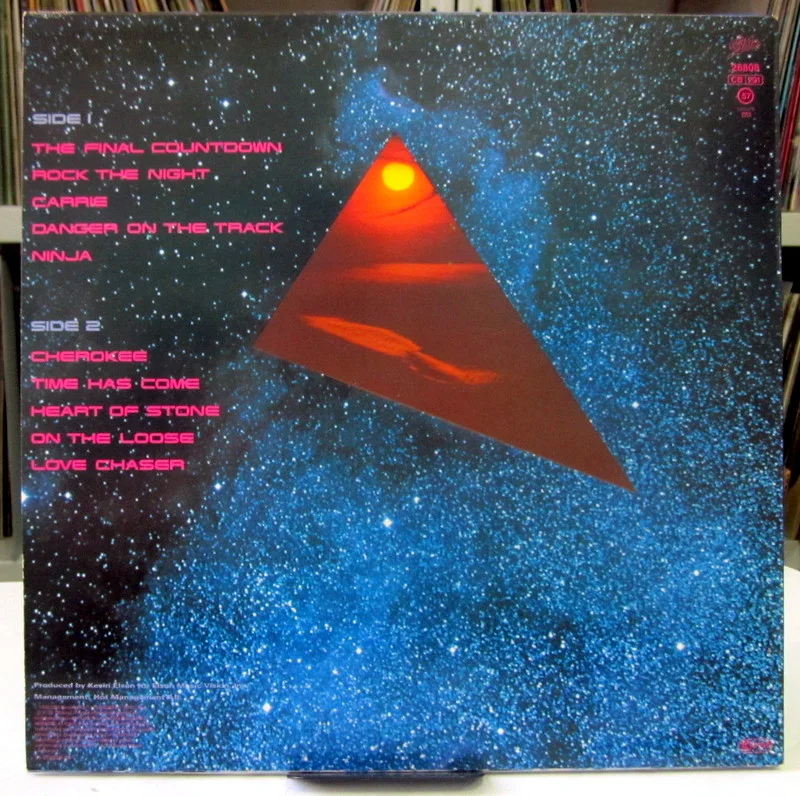 Europe	The Final Countdown	1986	Holland - миниатюра 2