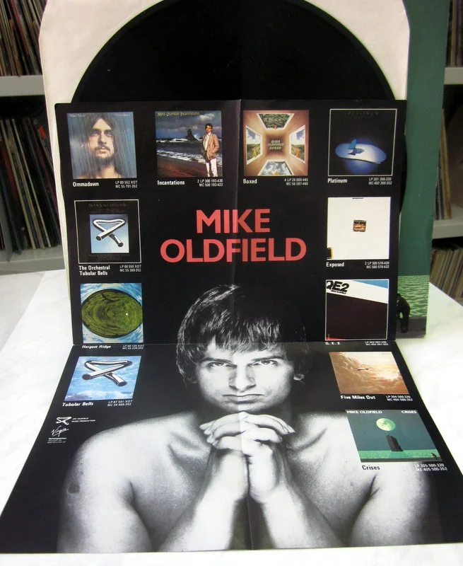 Oldfield, Mike Crises 1983 Germany mini poster - миниатюра 6