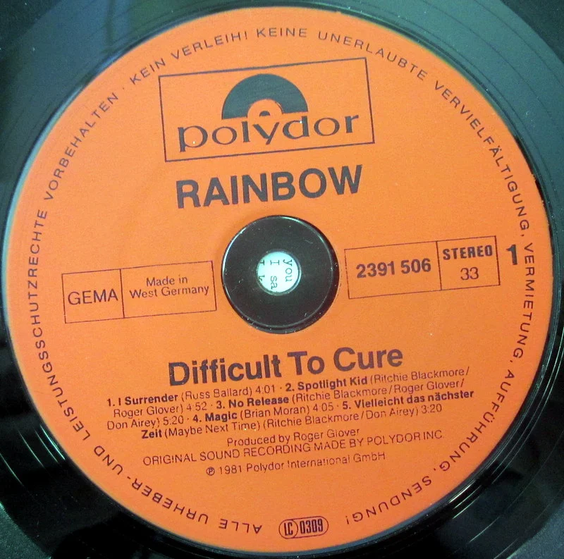 Rainbow	Difficult To Care	1981		Germany - миниатюра 5