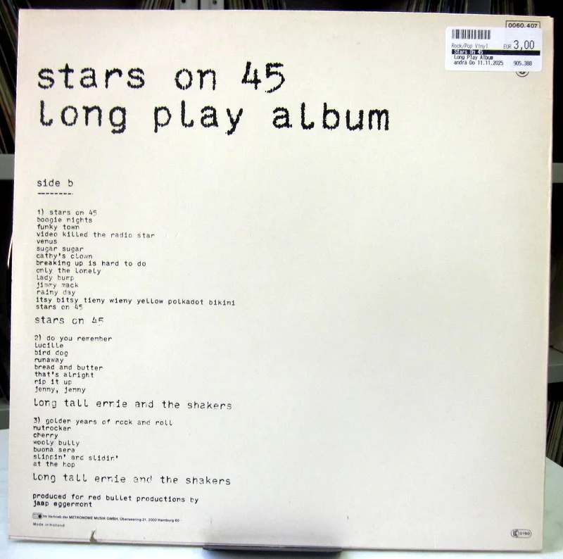 Stars On 45	Long Play Album	1981		Holland - миниатюра 2