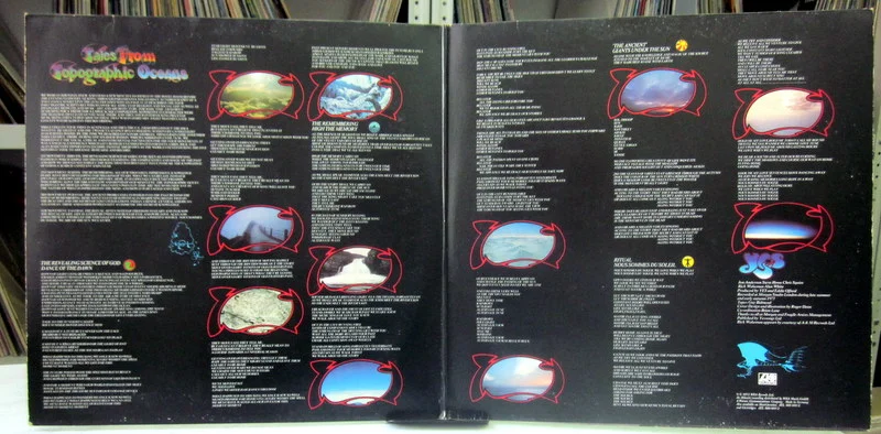 Yes Tales From Topographic Oceans(2 LP) 1973 Germany - миниатюра 3