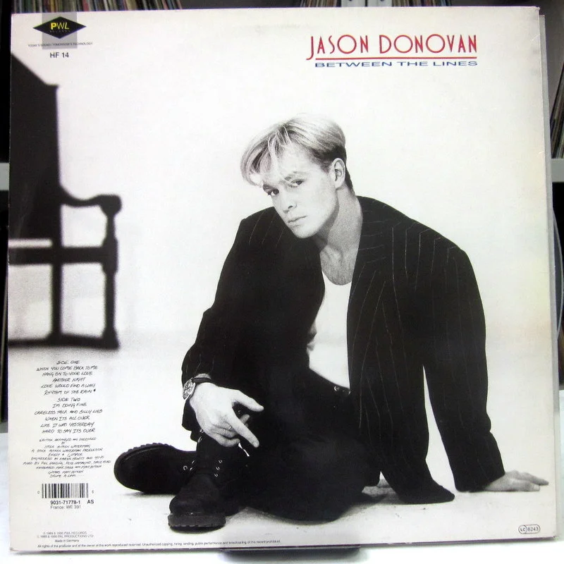Donovan, Jason Between The Lines 1989 Germany - миниатюра 2
