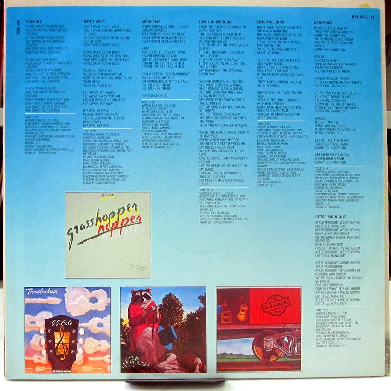 J.J.Cale Special Edition 1984 Germany - миниатюра 4