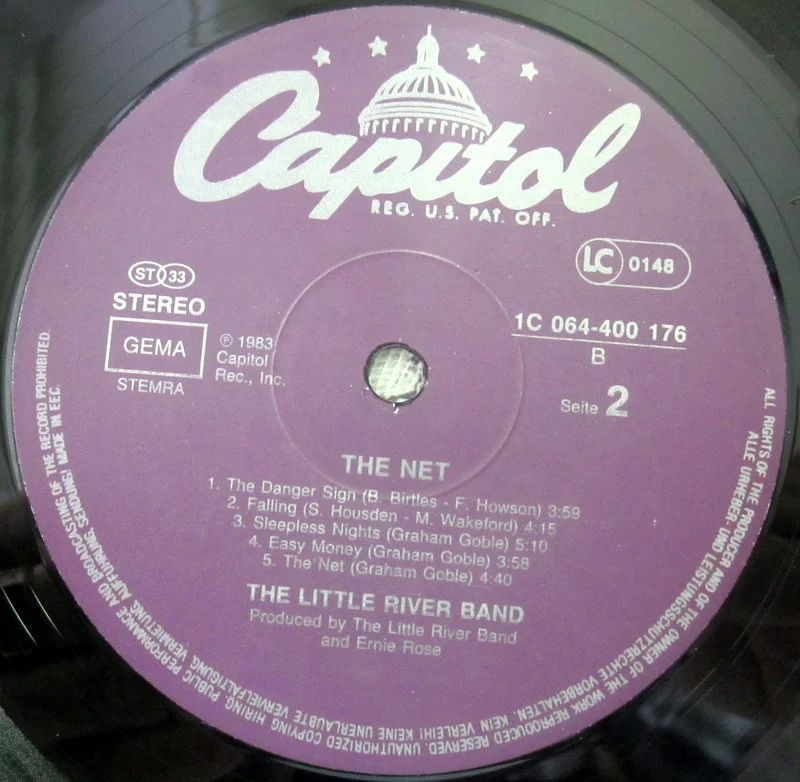 Little River Band	The Net	1983	Germany - миниатюра 5