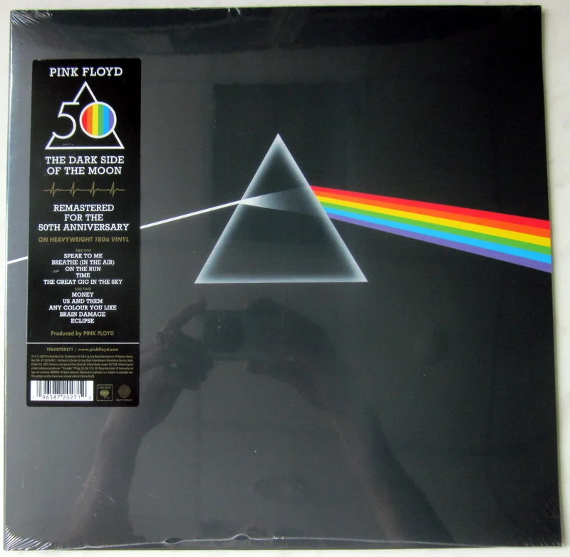 Pink Floyd	The Dark Side Of The Moon(50 Anniversary 180 gr vinyl)	1973(Re 2023)	Sealed