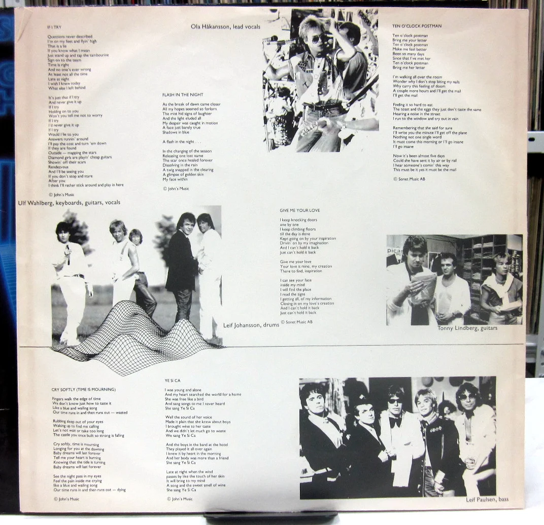 Secret Service	Greatest Hits	1982	Sonet		Sweden - миниатюра 3