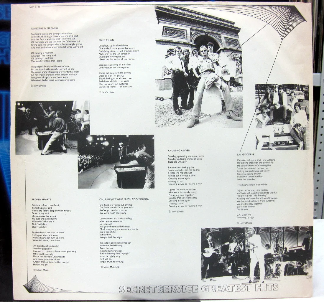 Secret Service	Greatest Hits	1982	Sonet		Sweden - миниатюра 4