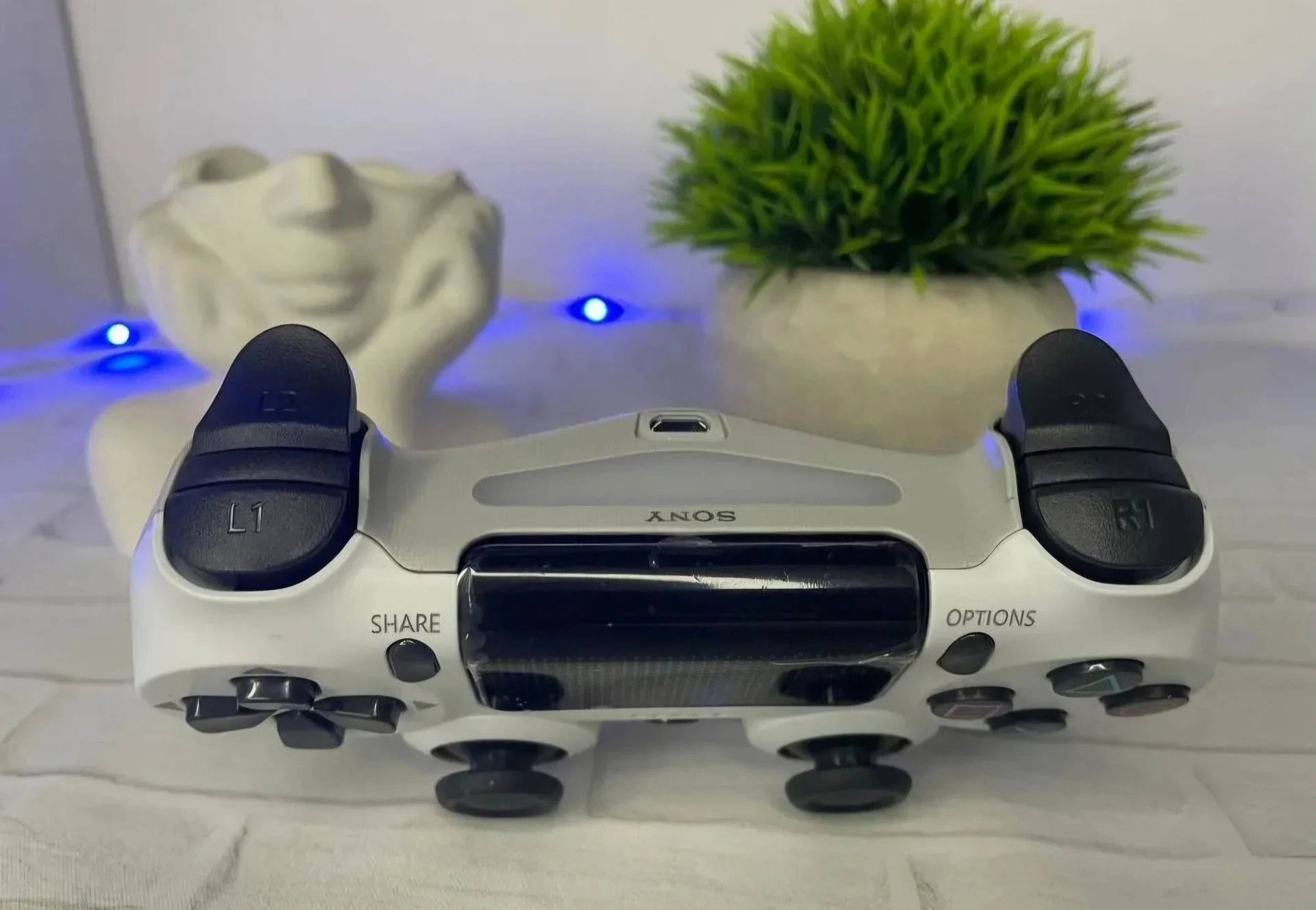 Джойстик, геймпад ps4 новый + зарядка - миниатюра 5