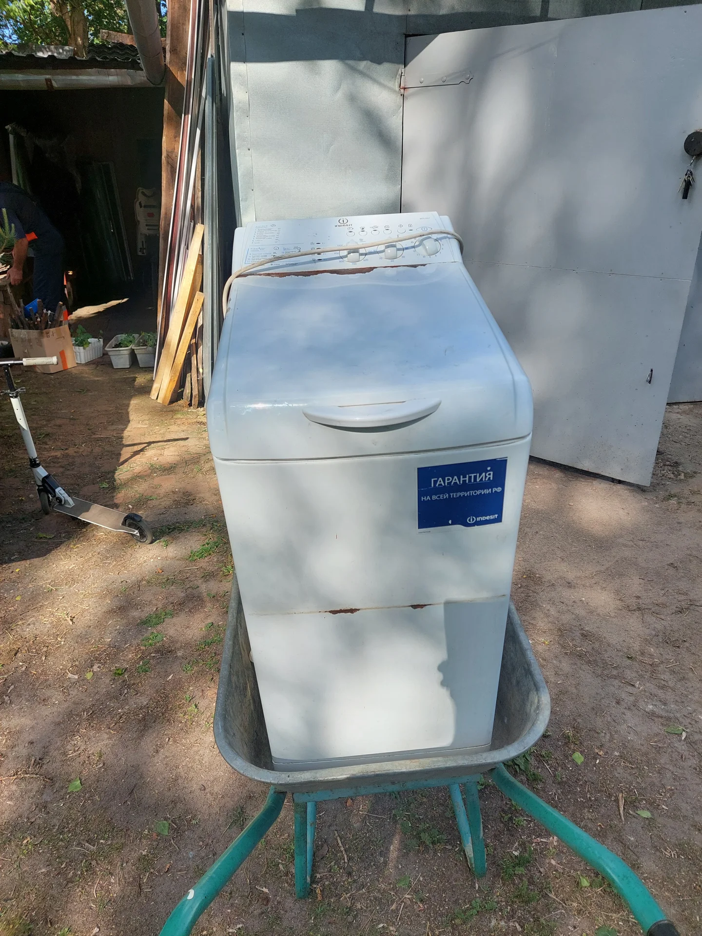 Indesit witl1067 на запчасти - миниатюра 2