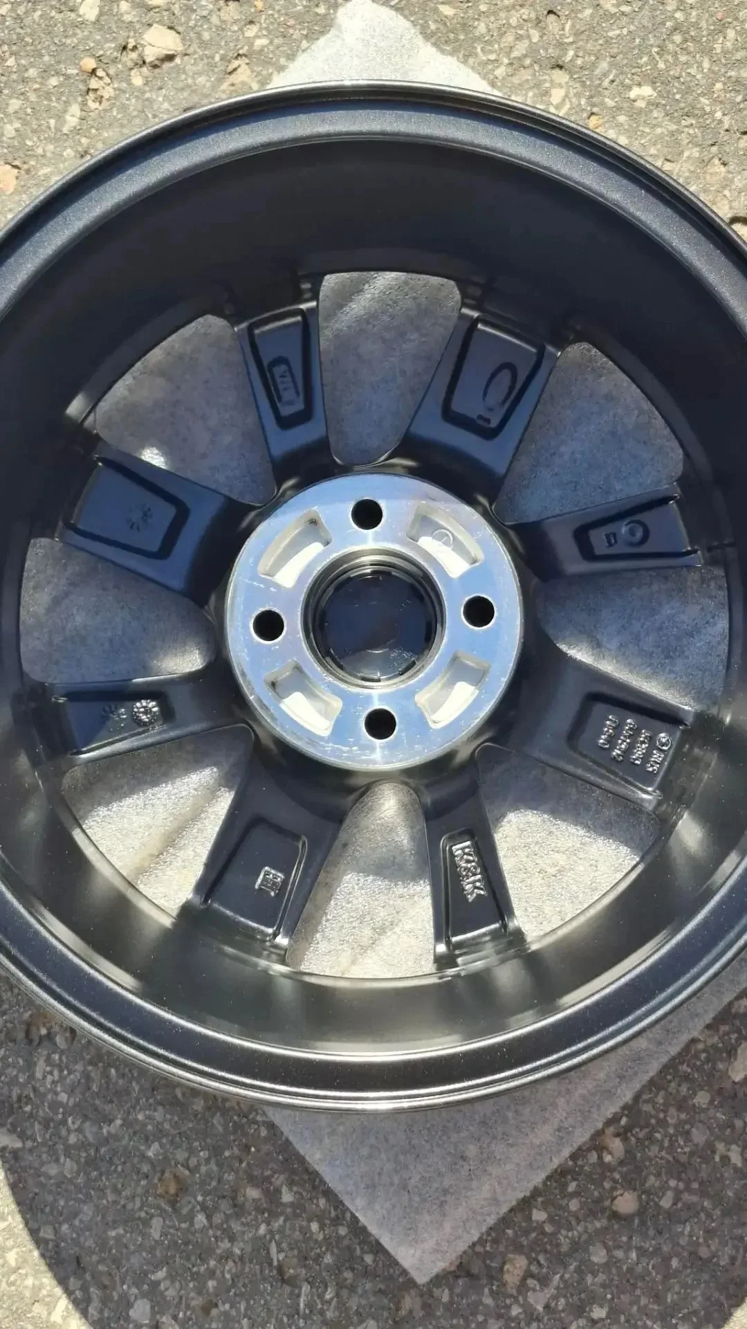 Колесный диск КиК Арнар 6xR15 4x100 ET45 DIA67.1 темно-серебристый - миниатюра 2