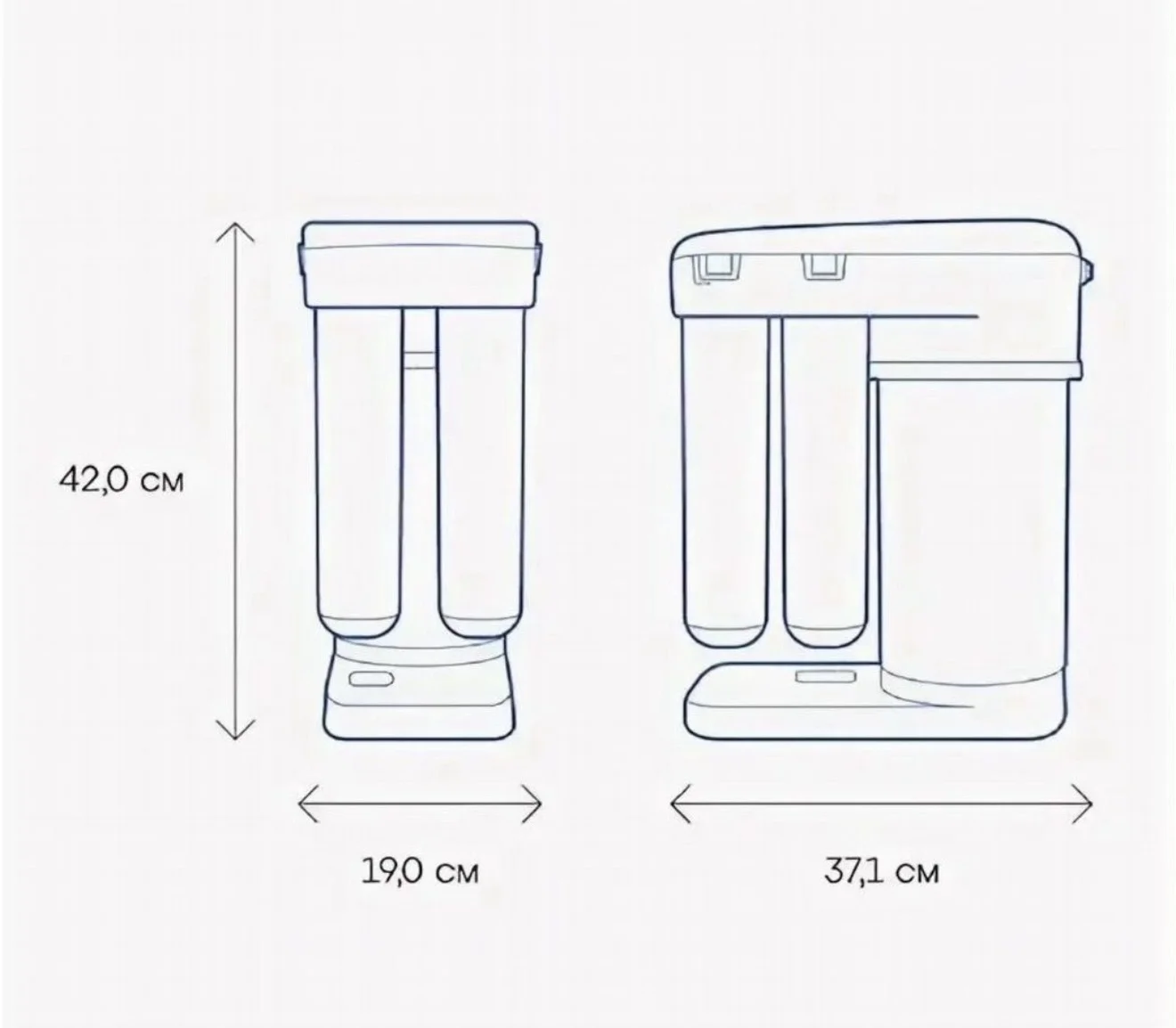 Фильтр для воды Аквафор dwm 101s - миниатюра 2