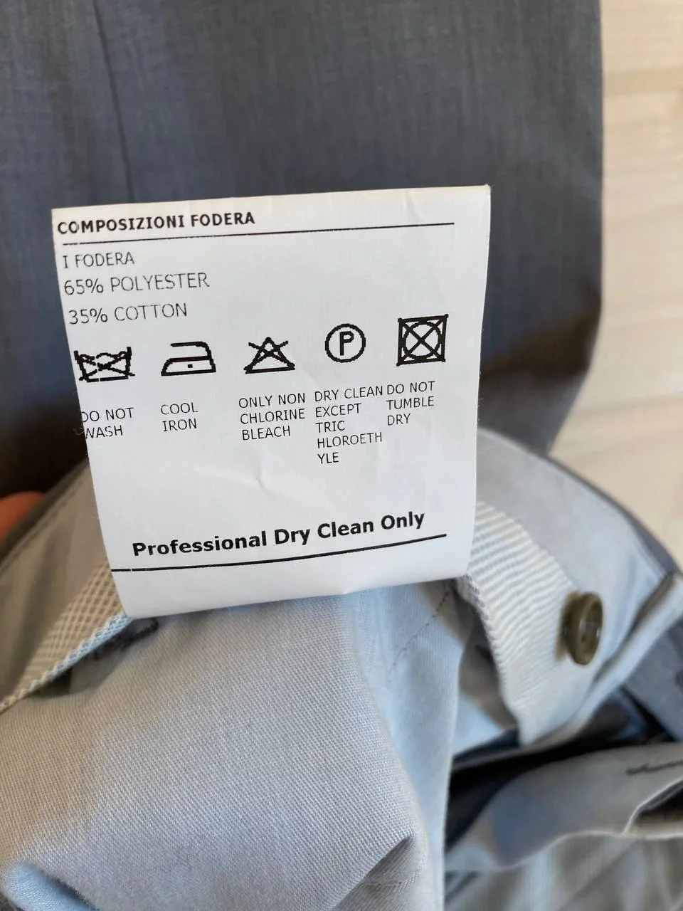 Костюм Sartoria Latorre, ткань Loro Piana - миниатюра 3