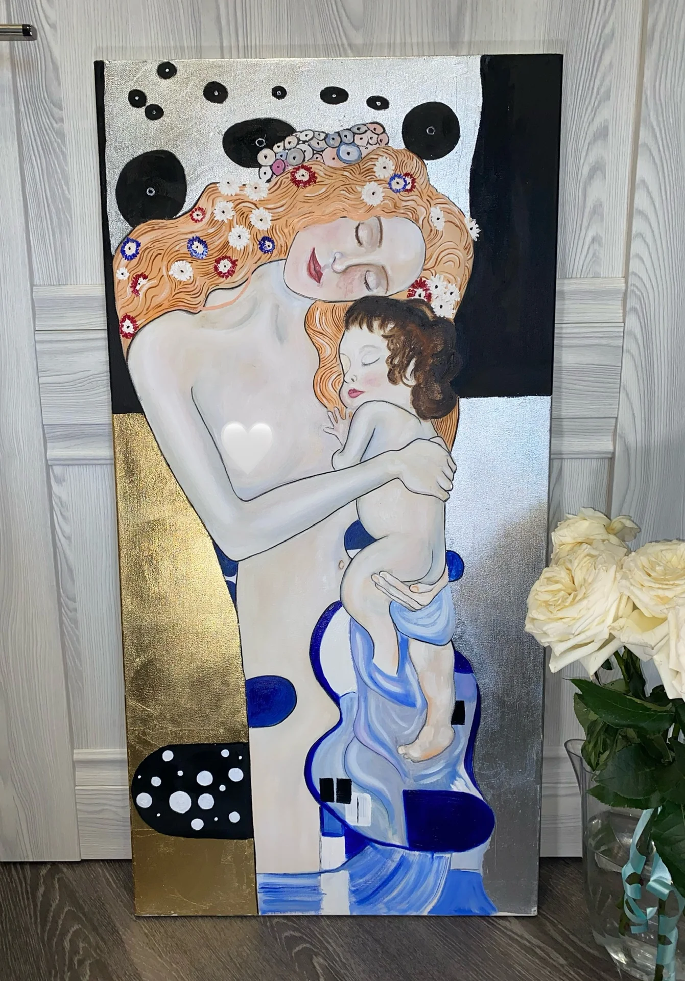 Картина маслом Густав Климт «мать и дитя» - изображение 1