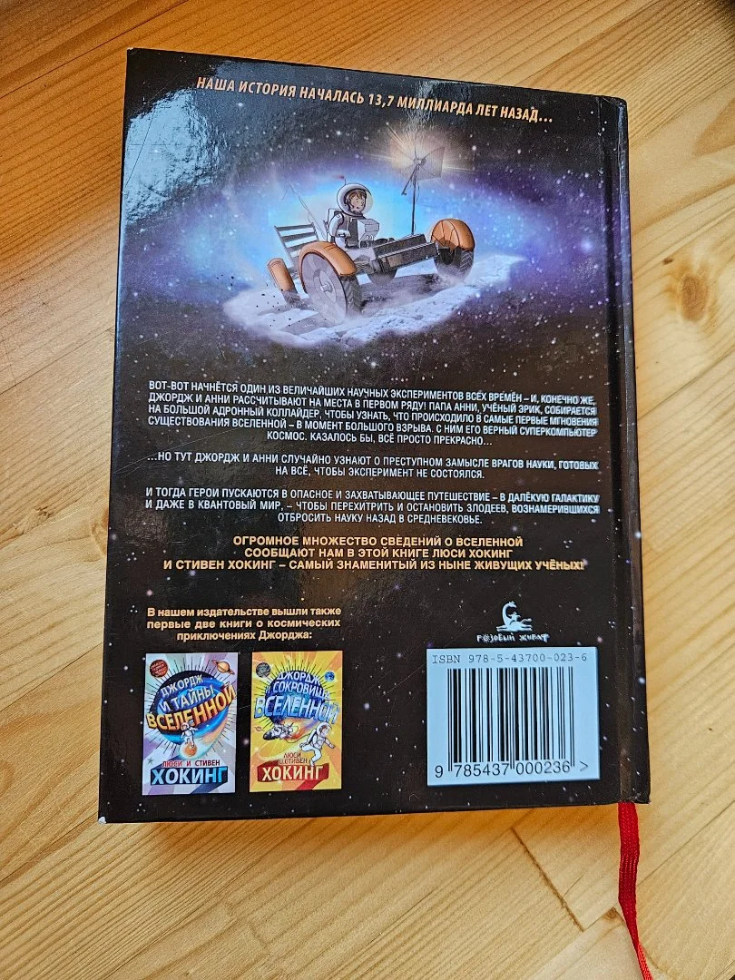 Книга Стивена и Люси Хокинг - миниатюра 2