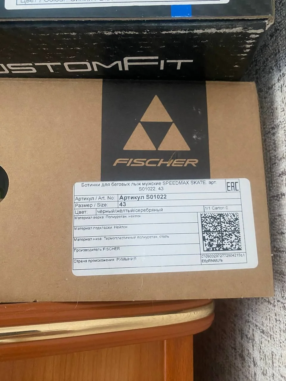 Лыжные ботинки fisher speedmax skate, EU 43 (42.5) - миниатюра 6