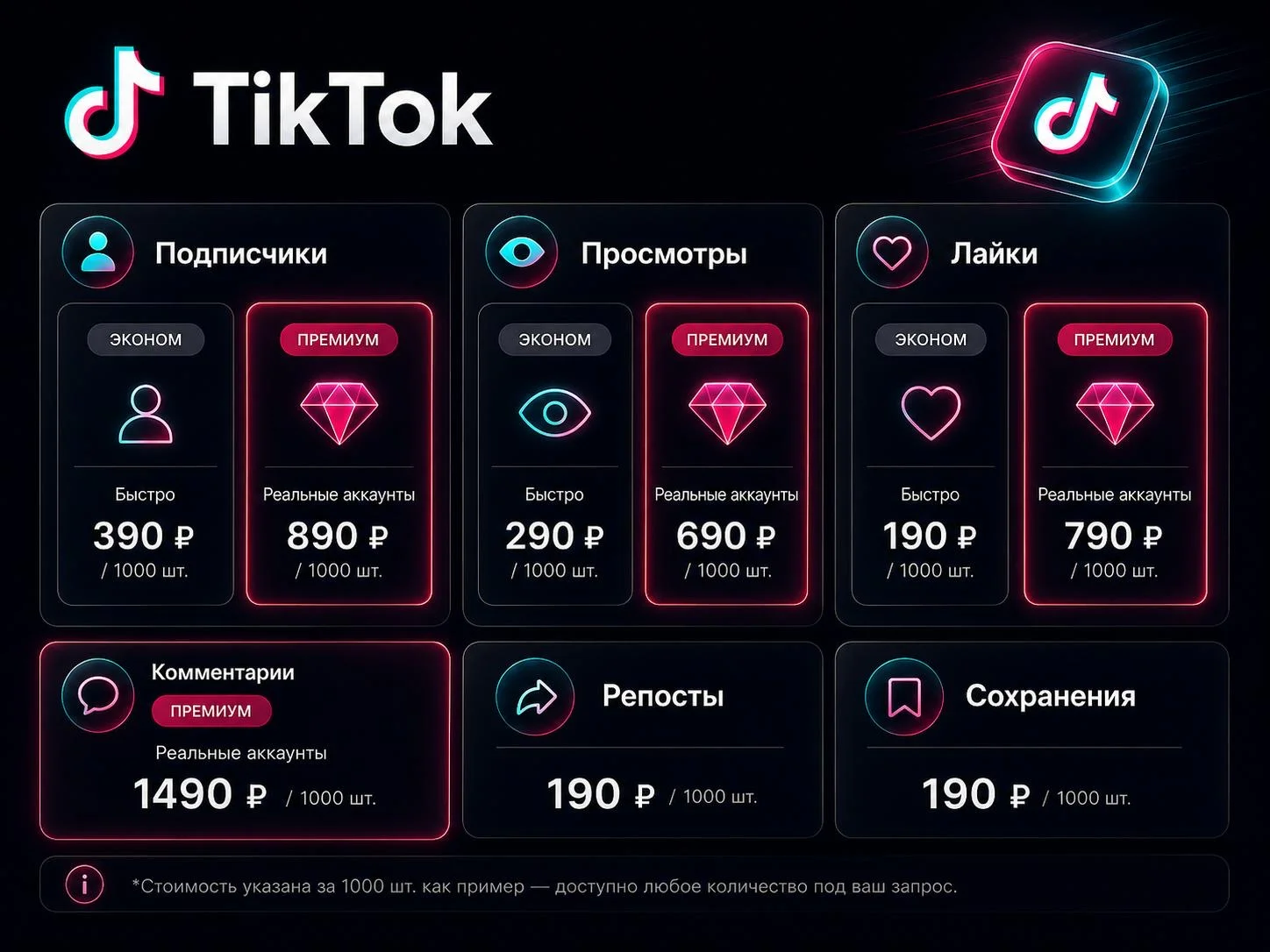 Накрутка подписчиков, лайков, актива в соцсети - миниатюра 8