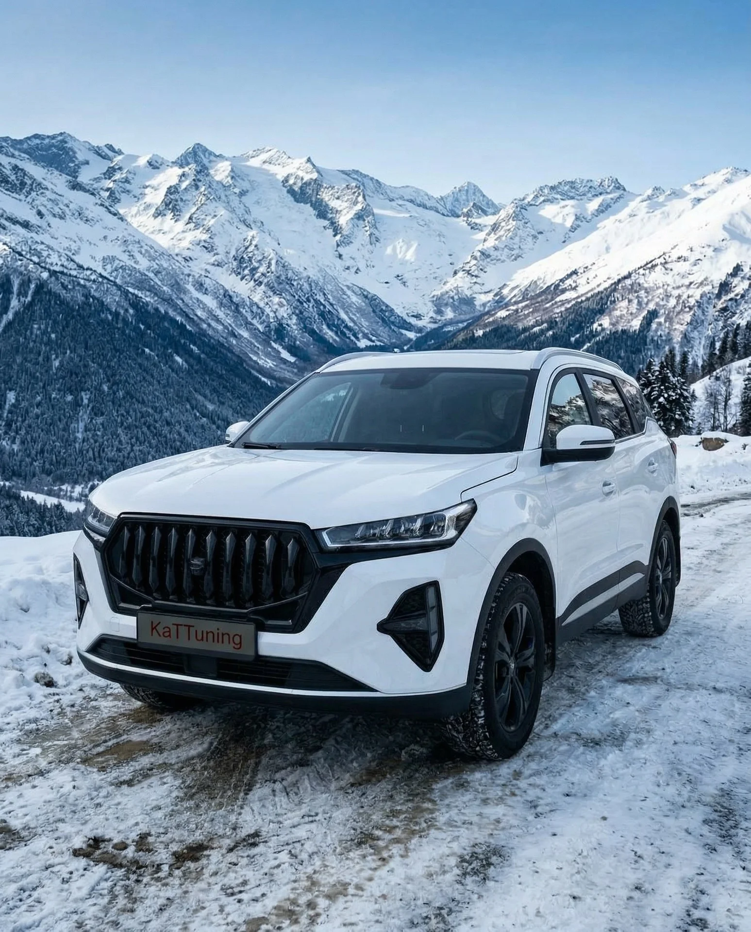 Решетка радиатора Chery Tiggo 7 Pro Max New