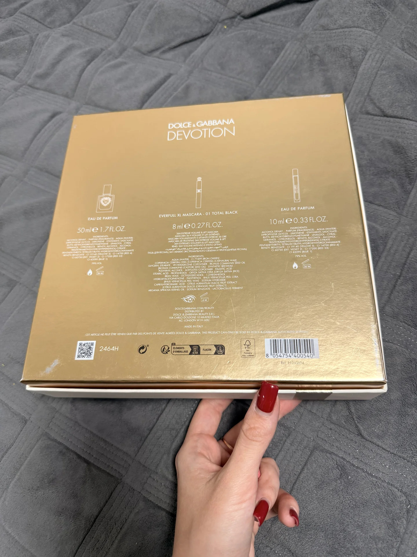 подарочная коробка D&G - миниатюра 3