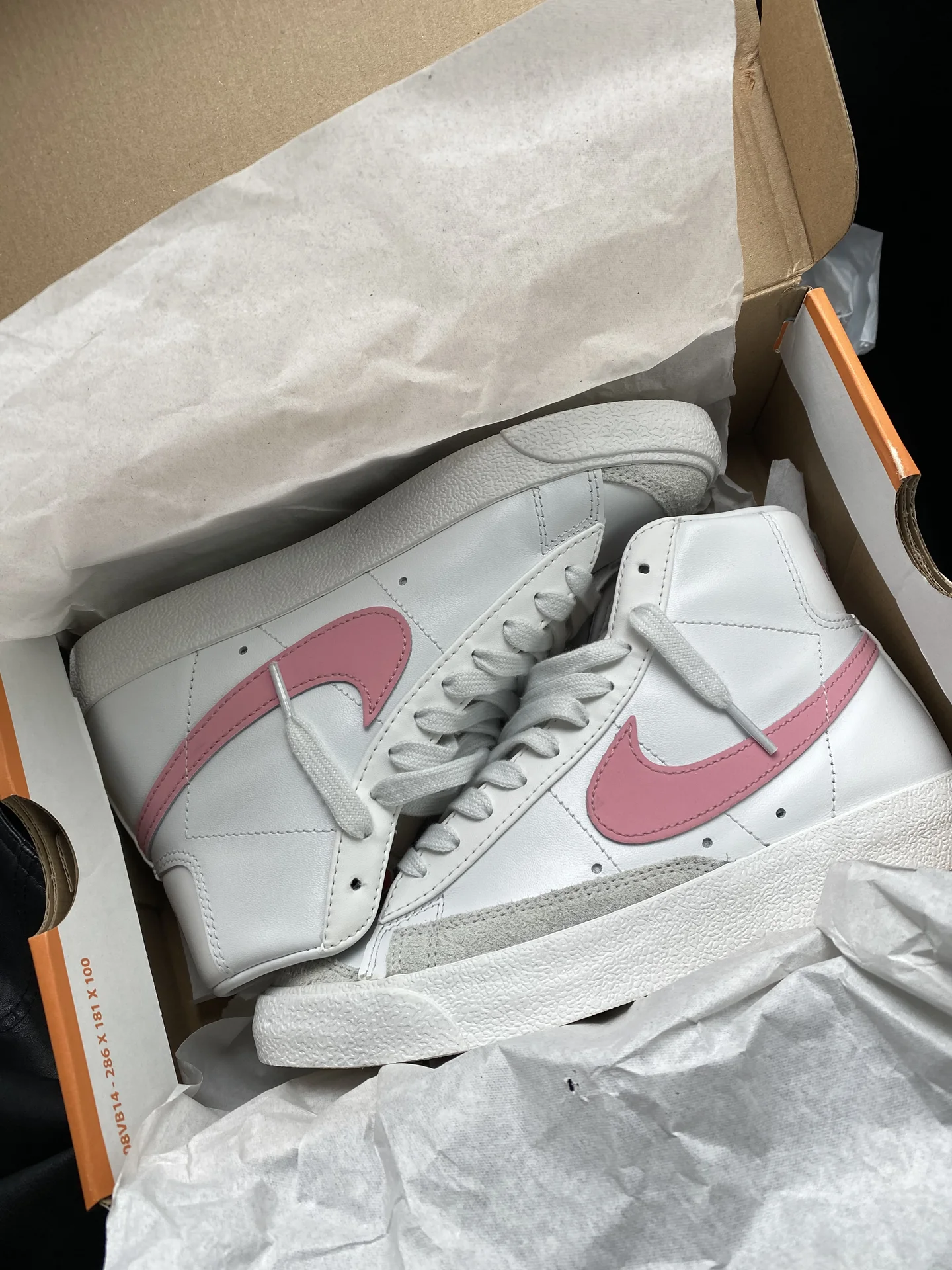 Nike Blazer Mid 77 White Pink Foam - изображение 1