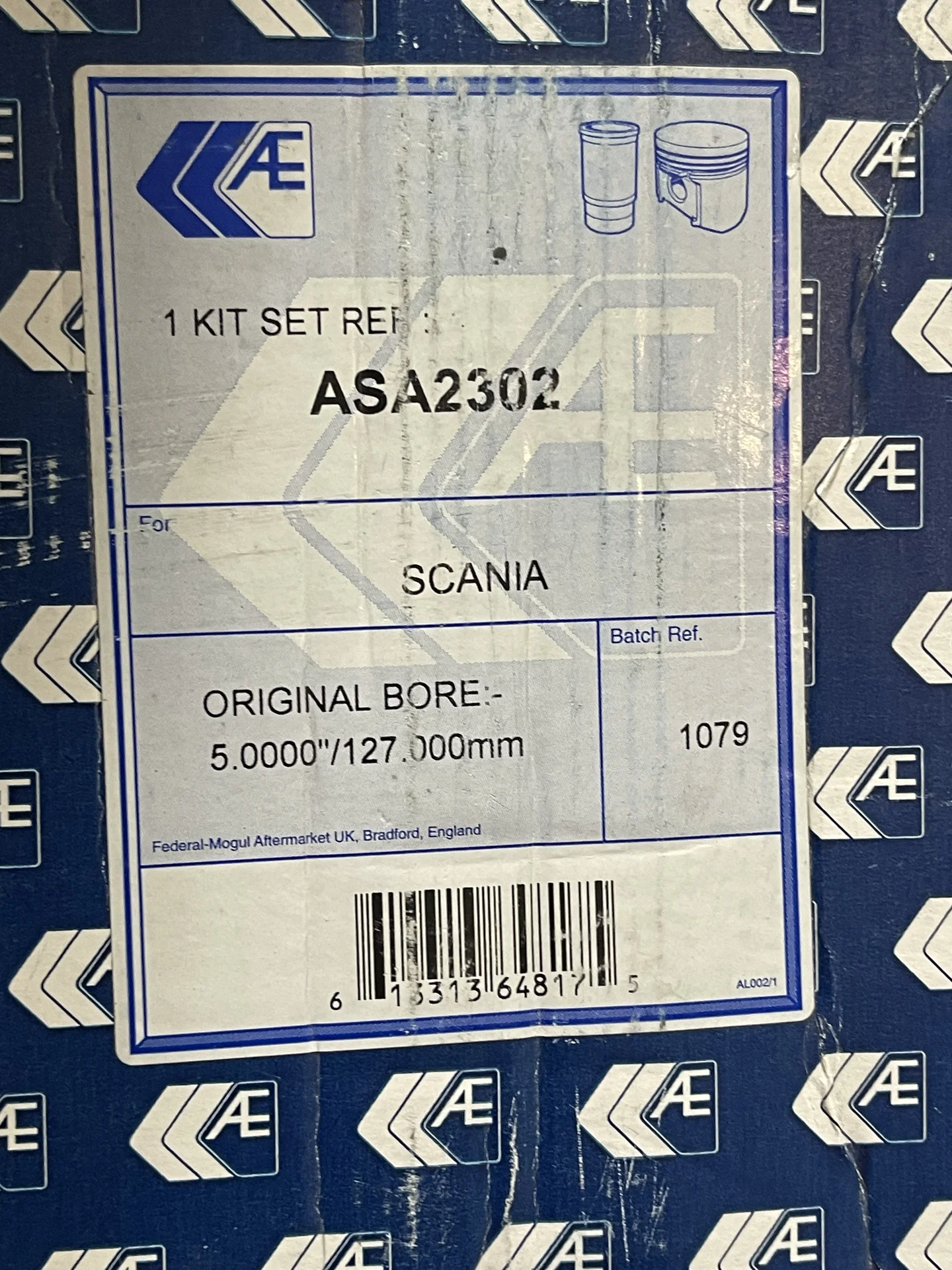 Поршневая группа в сборе scania - миниатюра 6