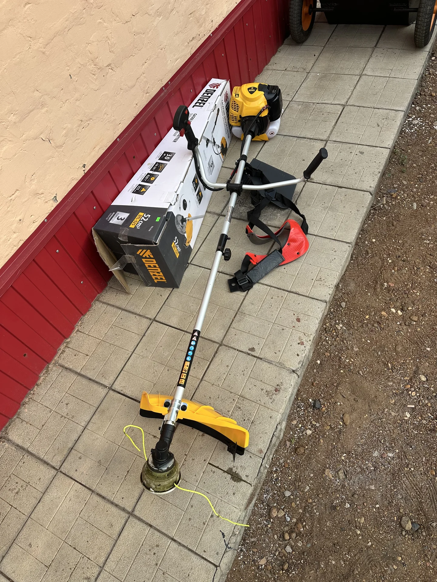триммер бензиновый Denzel - изображение 2