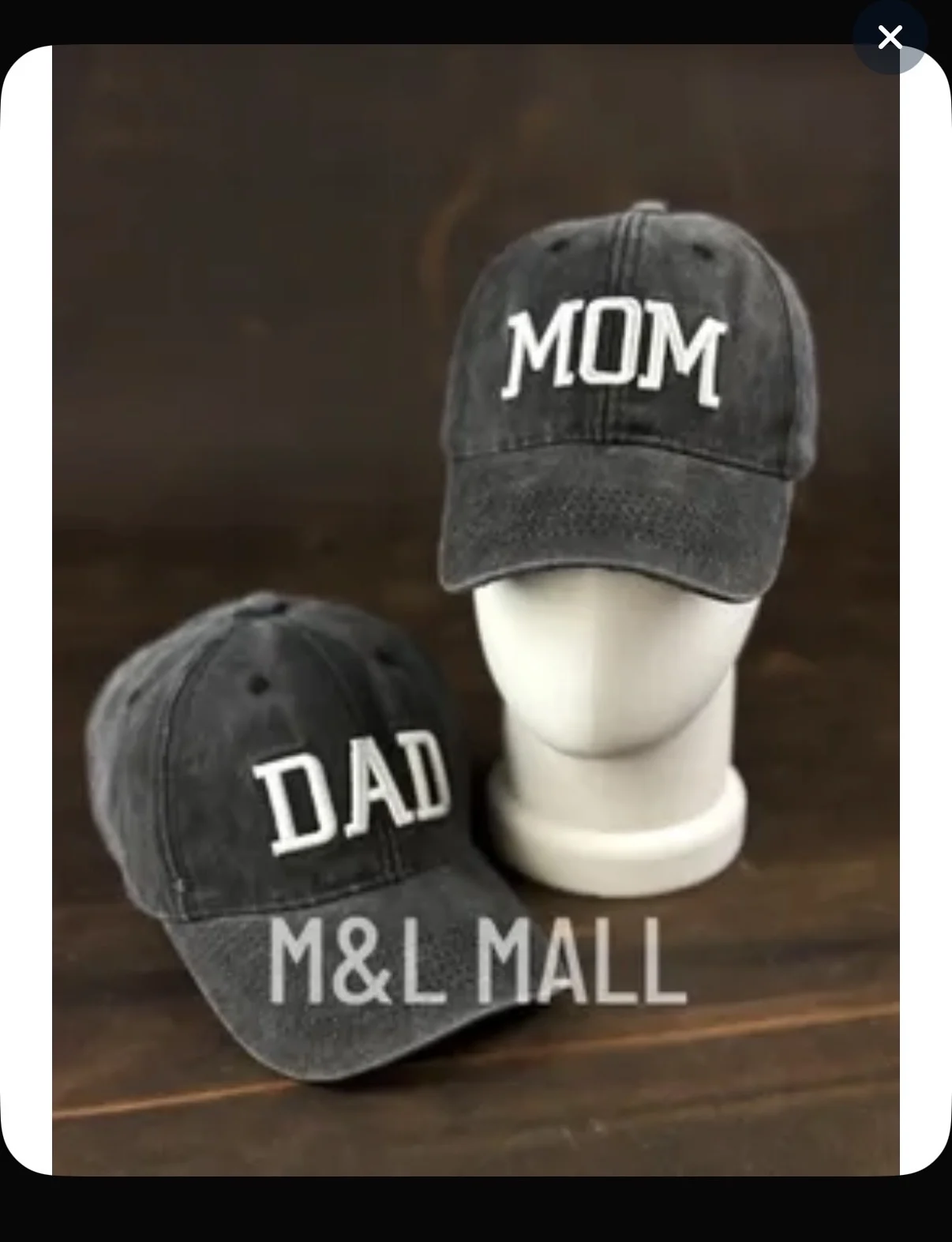 Кепки Mom Dad - изображение 1