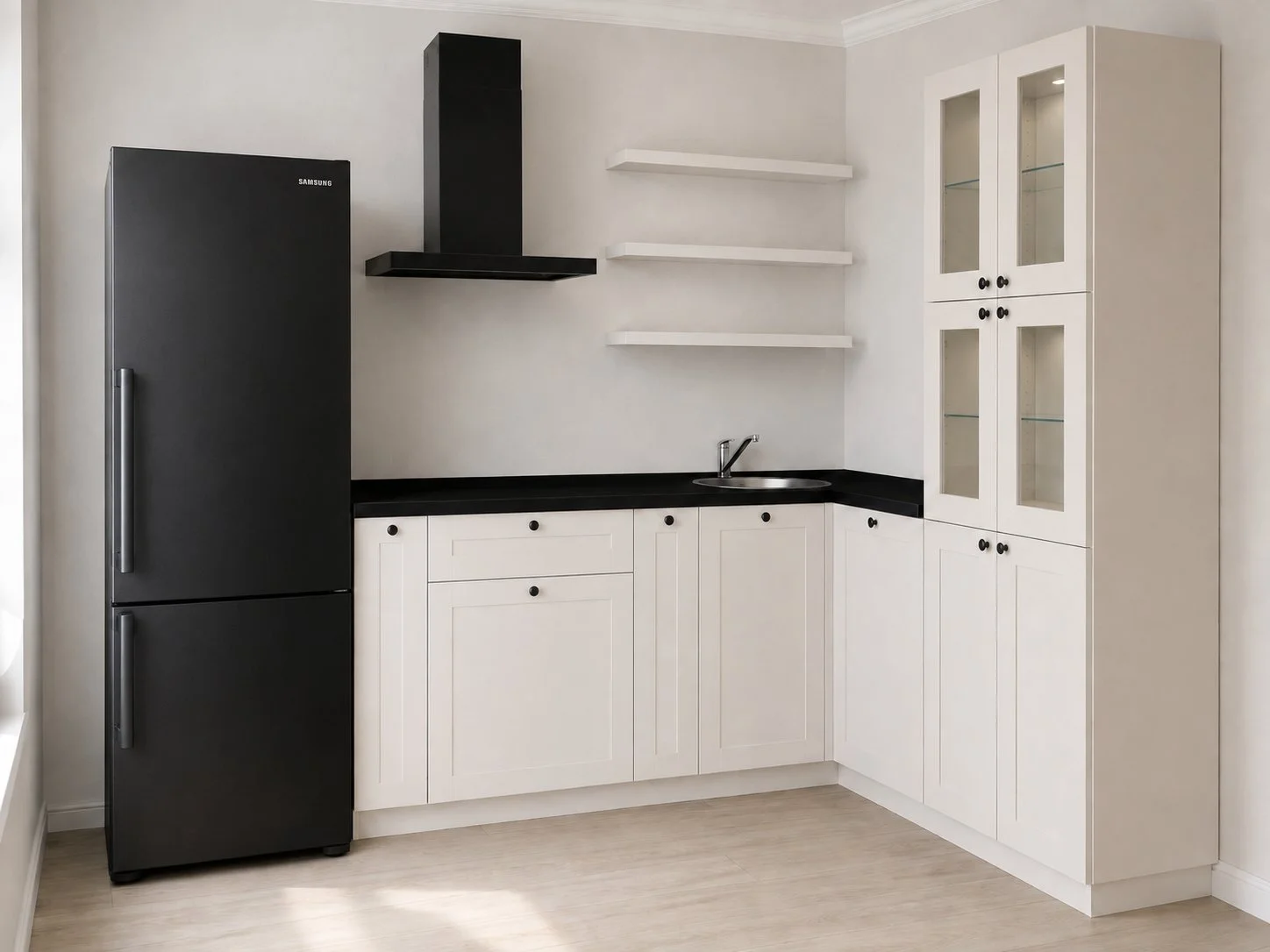 Кухня IKEA metod / sävedal, белая - изображение 1