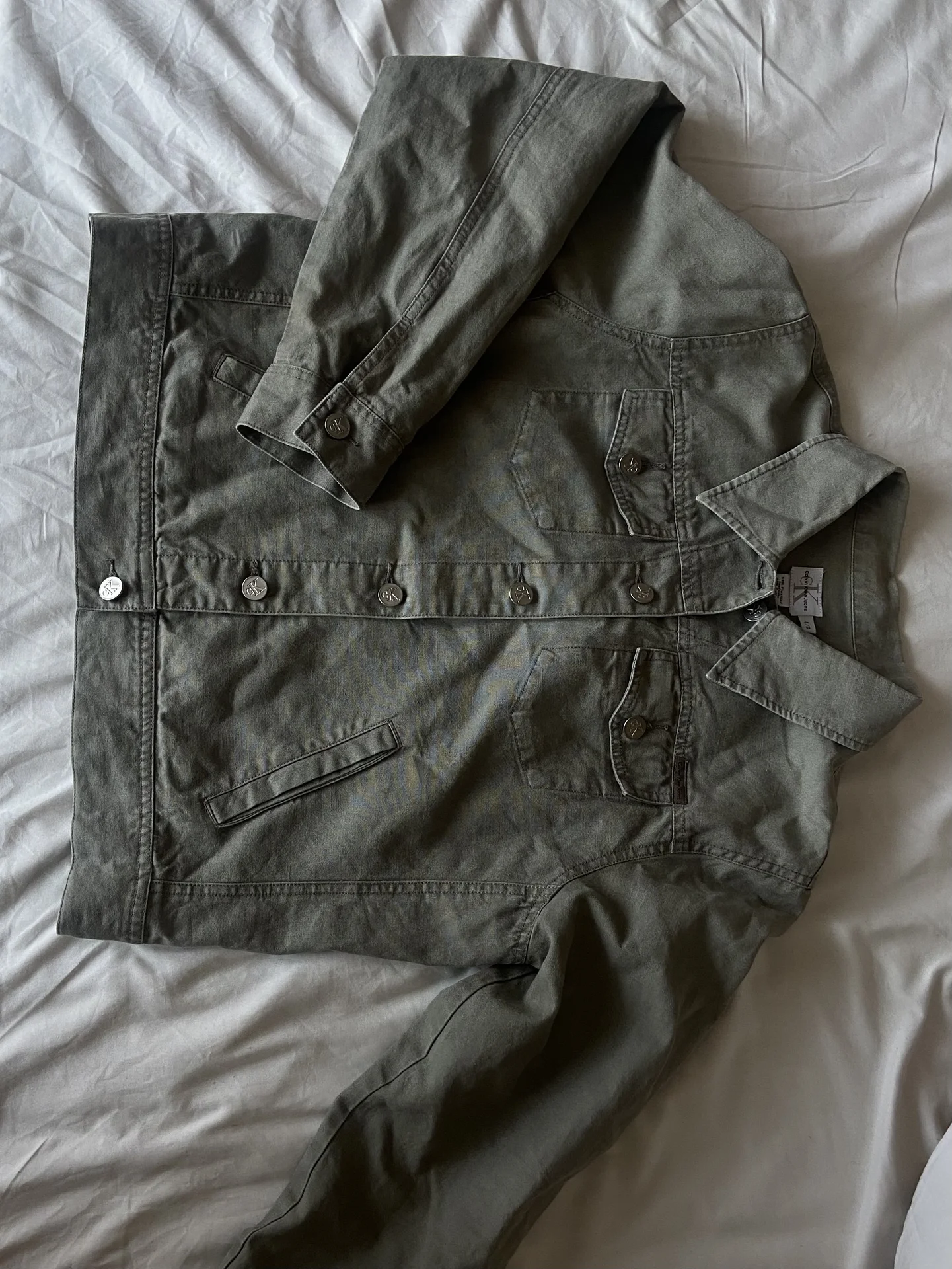Джинсовая куртка Calvin Klein Jeans - миниатюра 3