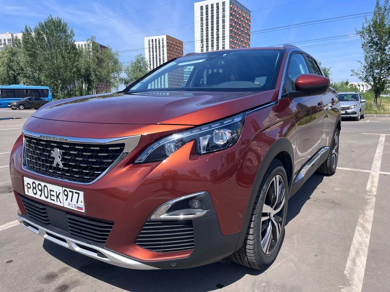 Peugeot 3008 1.5AT, 2019 - миниатюра 3