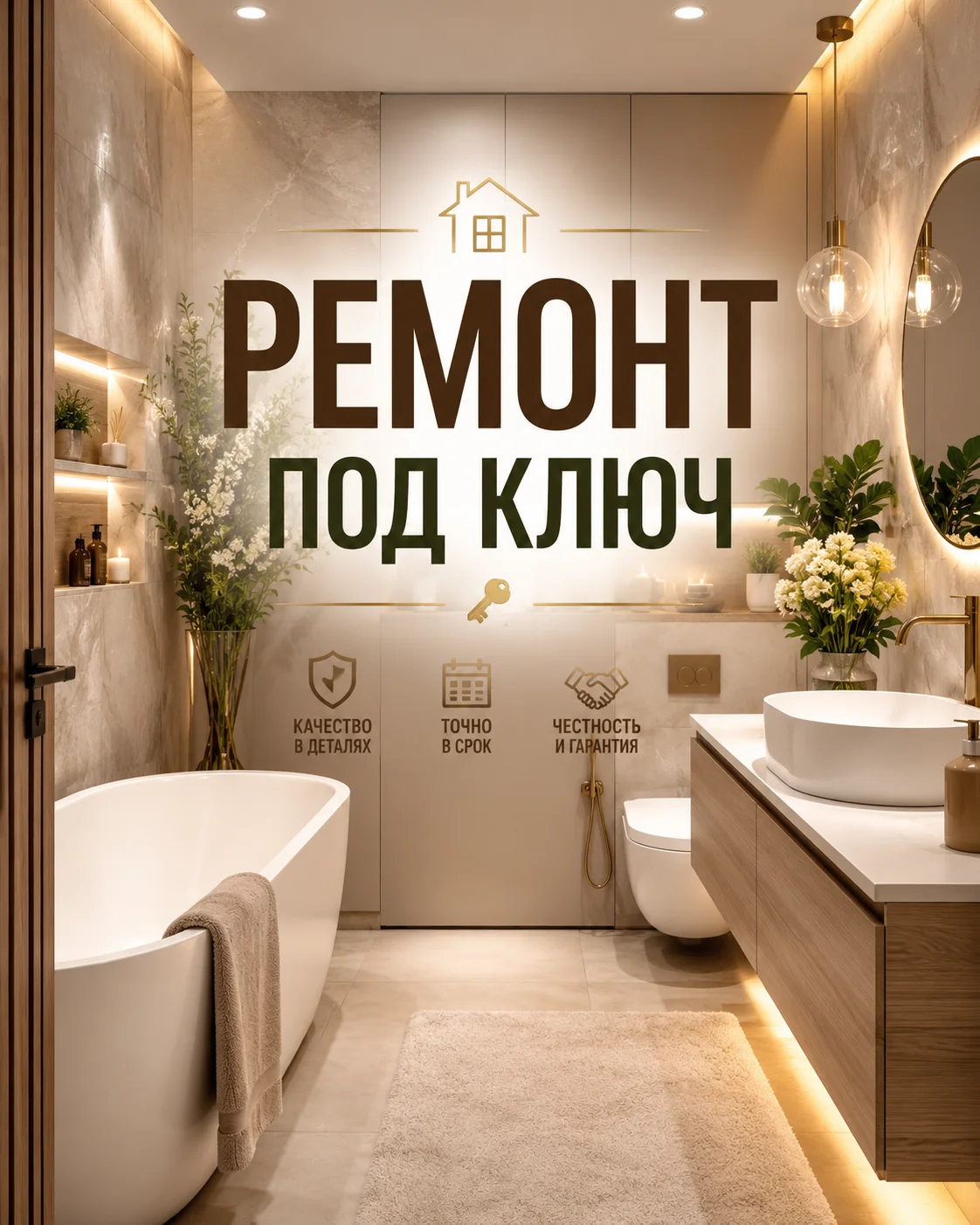 Ремонт квартир под ключ - изображение 1