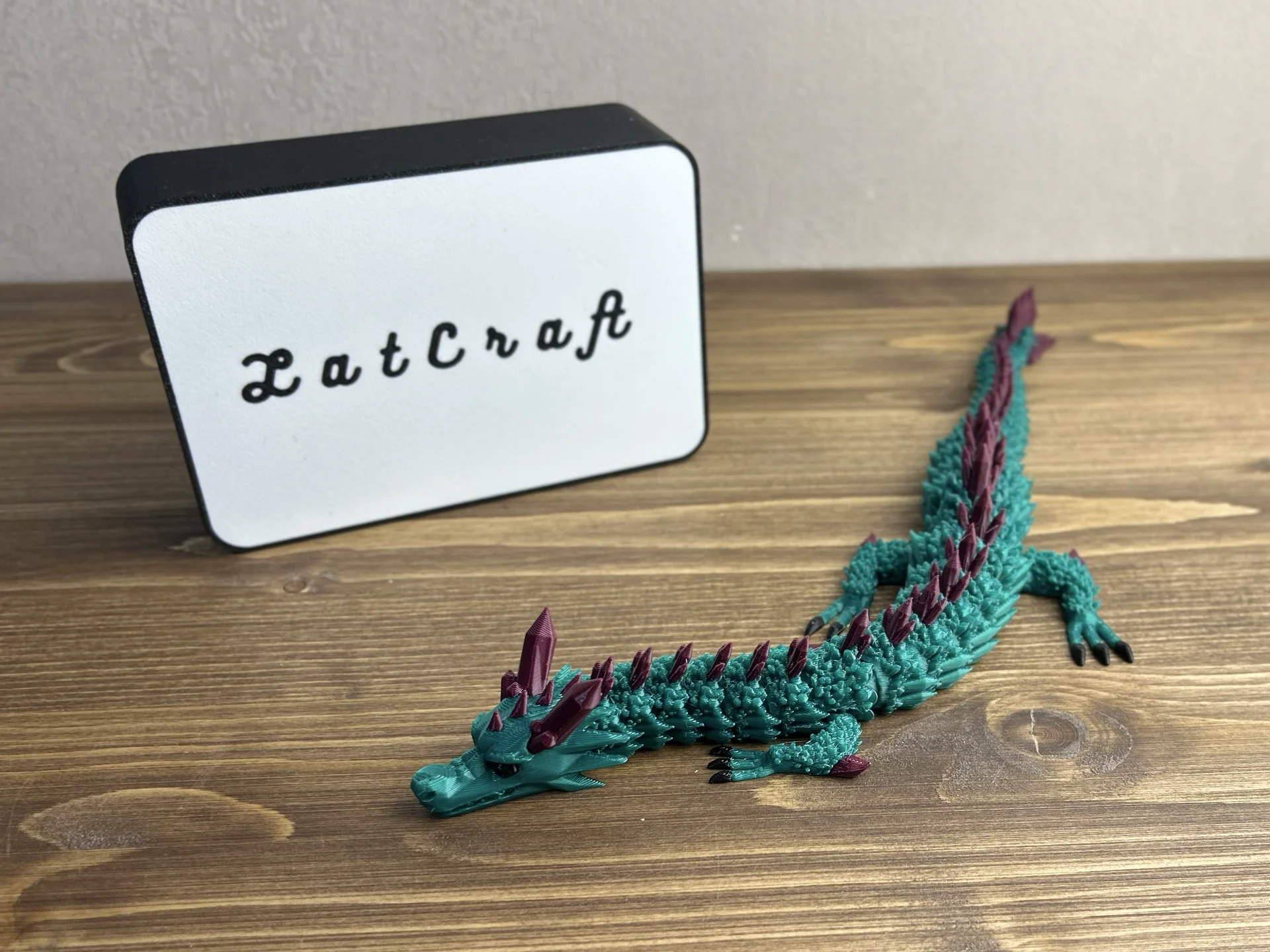 Игрушка-дракон 3D-печать - миниатюра 3