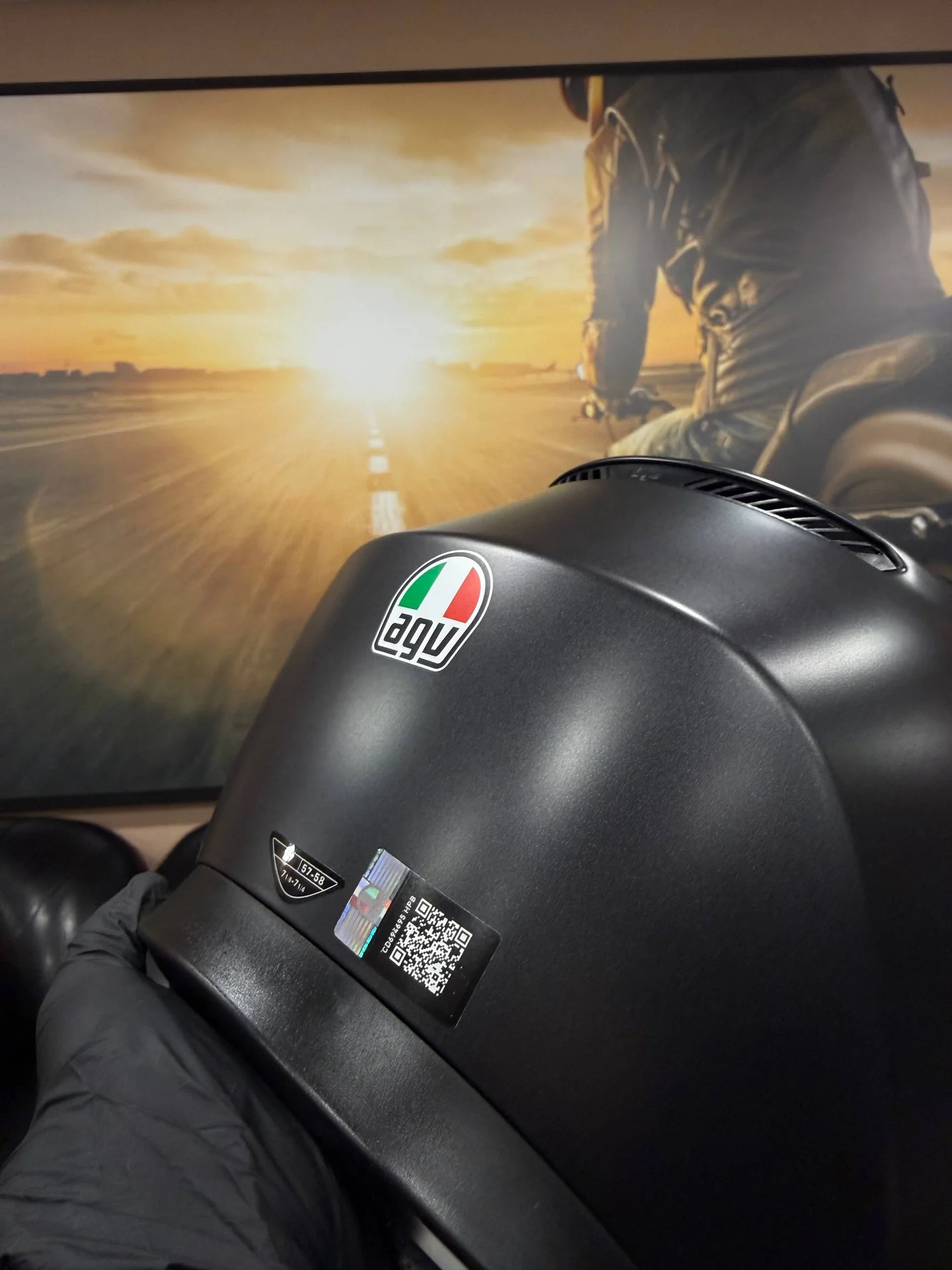 AGV K3 Matt Black M (57-58) E2206 - миниатюра 7