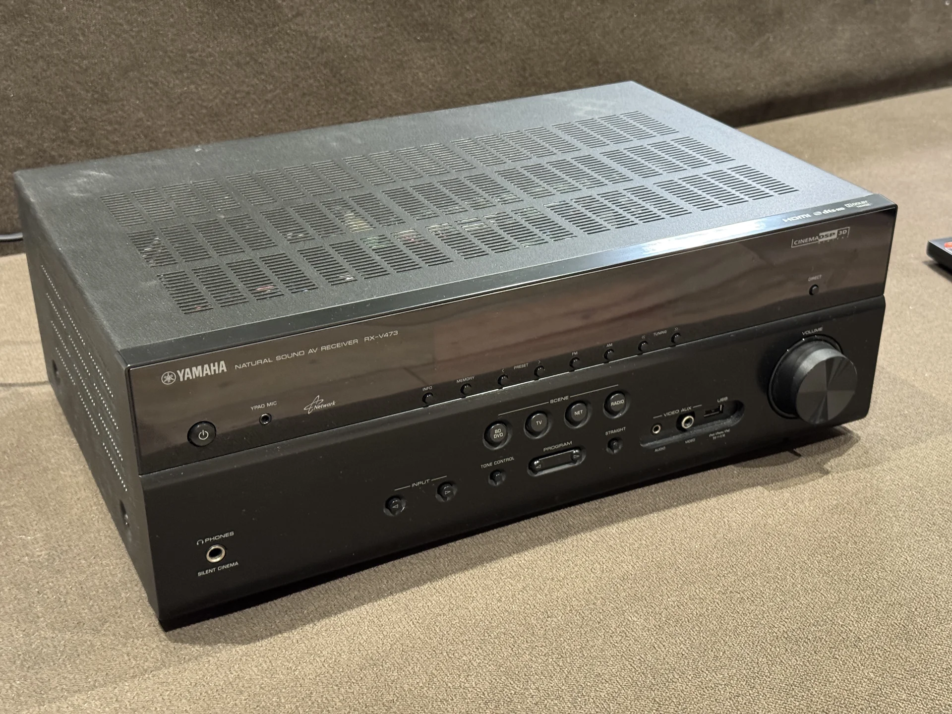 ресивер yamaha rx v 473 - миниатюра 5