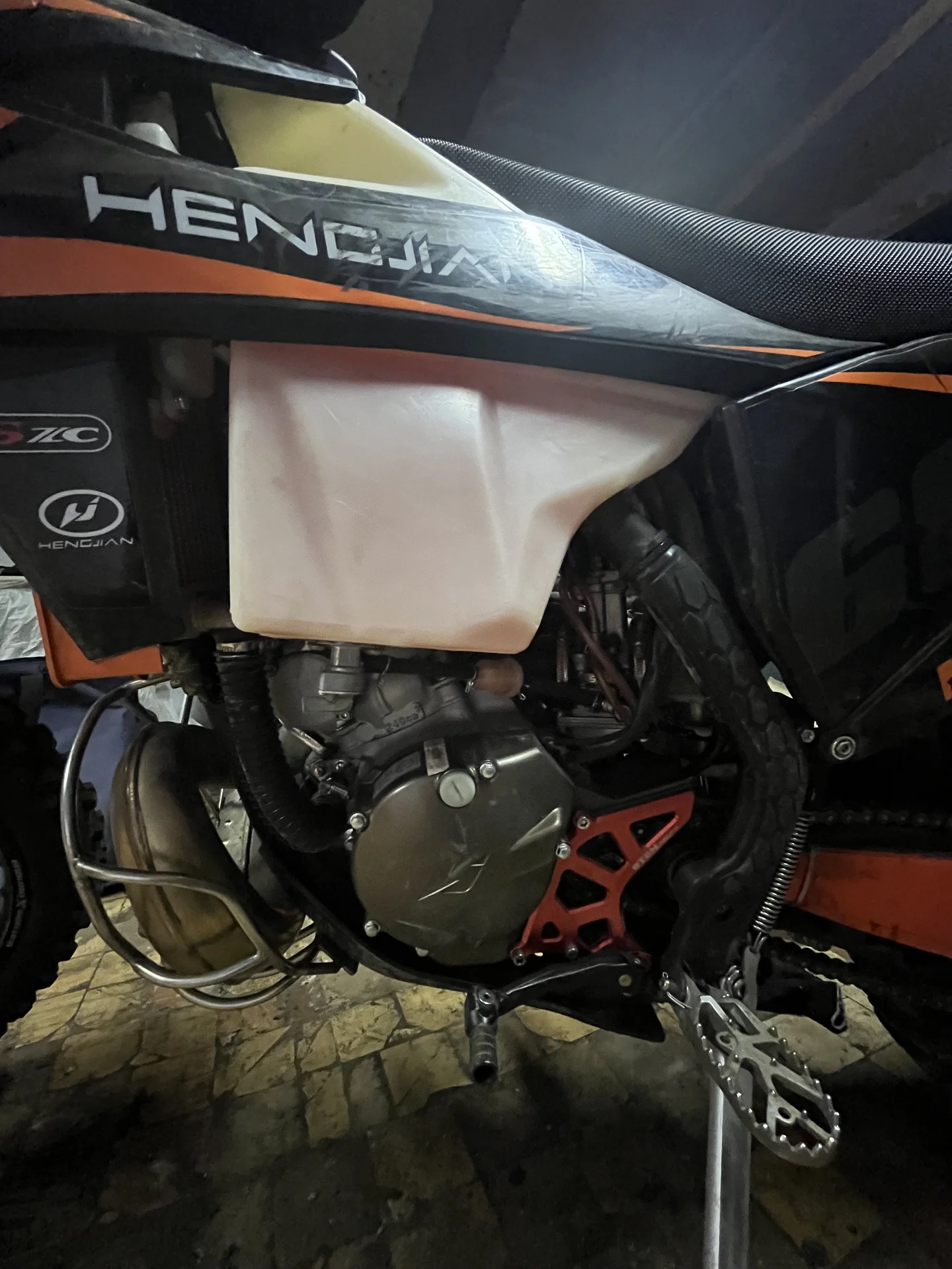 Эндуро мотоцикл, henjian 250, 2t - миниатюра 4