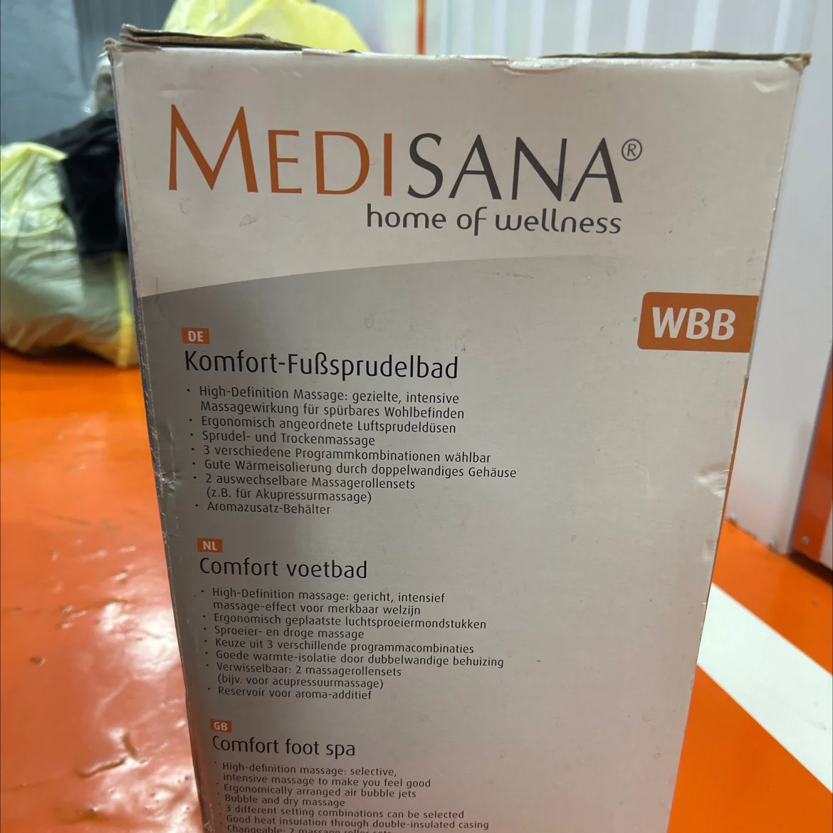 Ваночка для ног Medisana - миниатюра 4