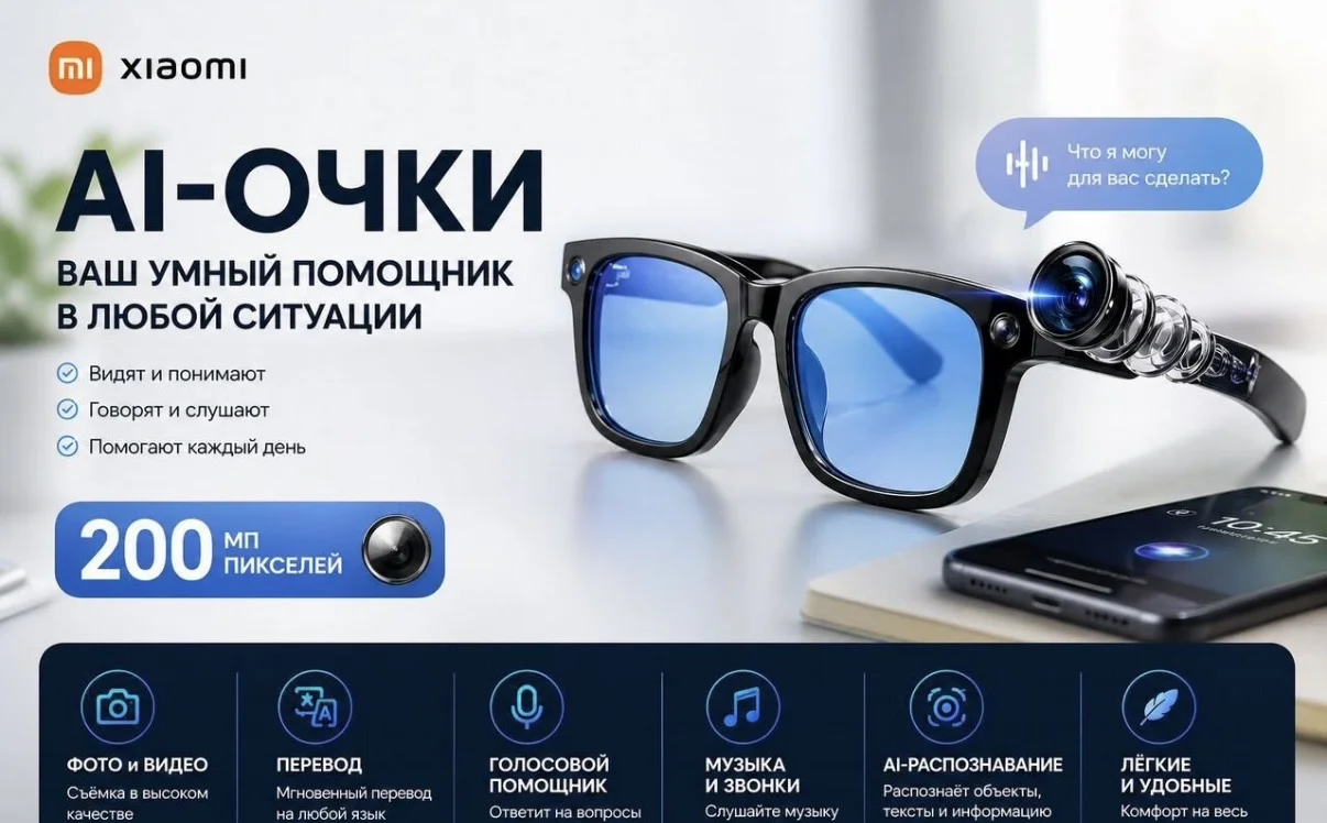 AI / Умные очки с искуственным интелектом ИИ - изображение 1