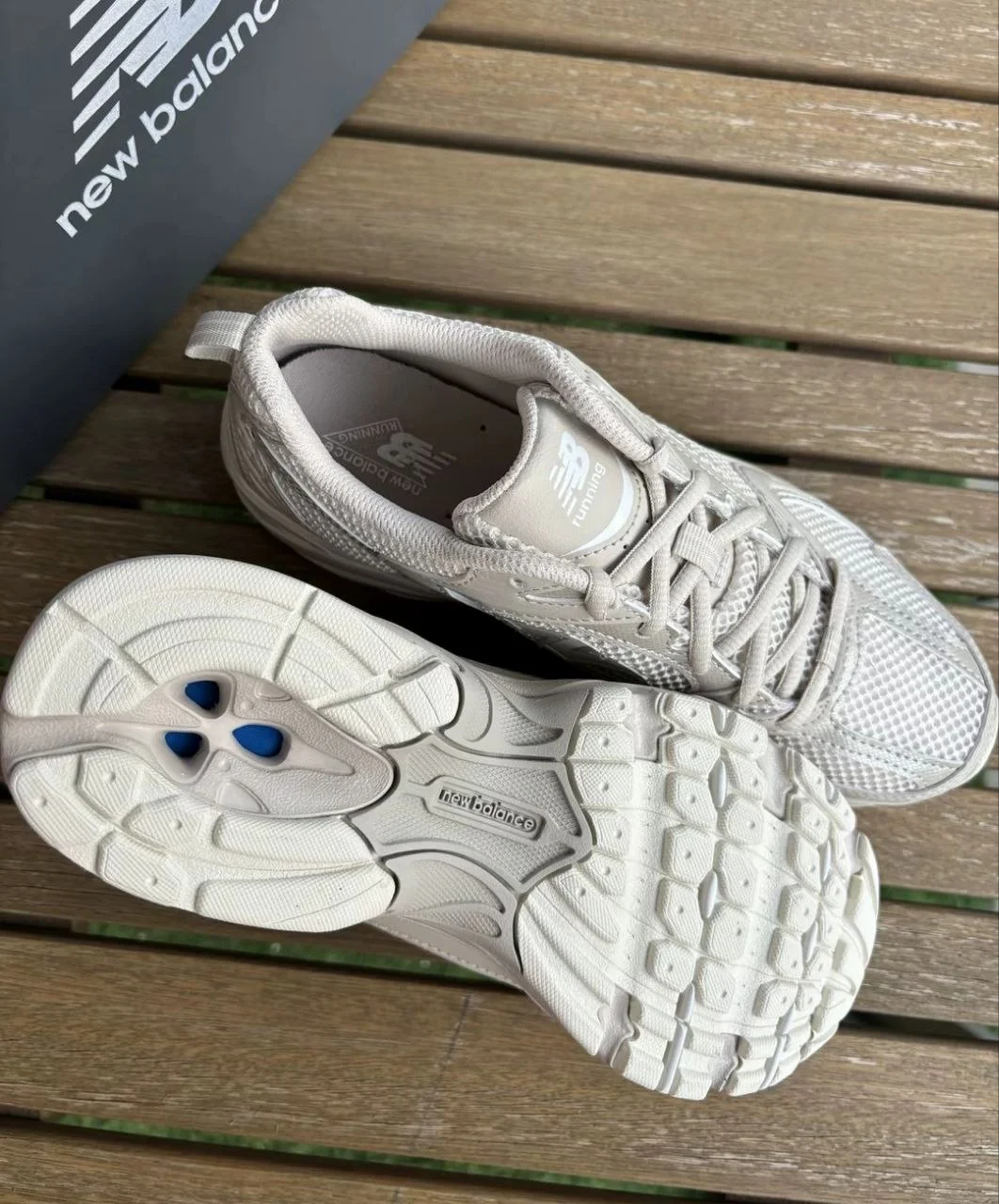 Кроссовки New balance 530 Beige POIZON оригинал 40 - миниатюра 3