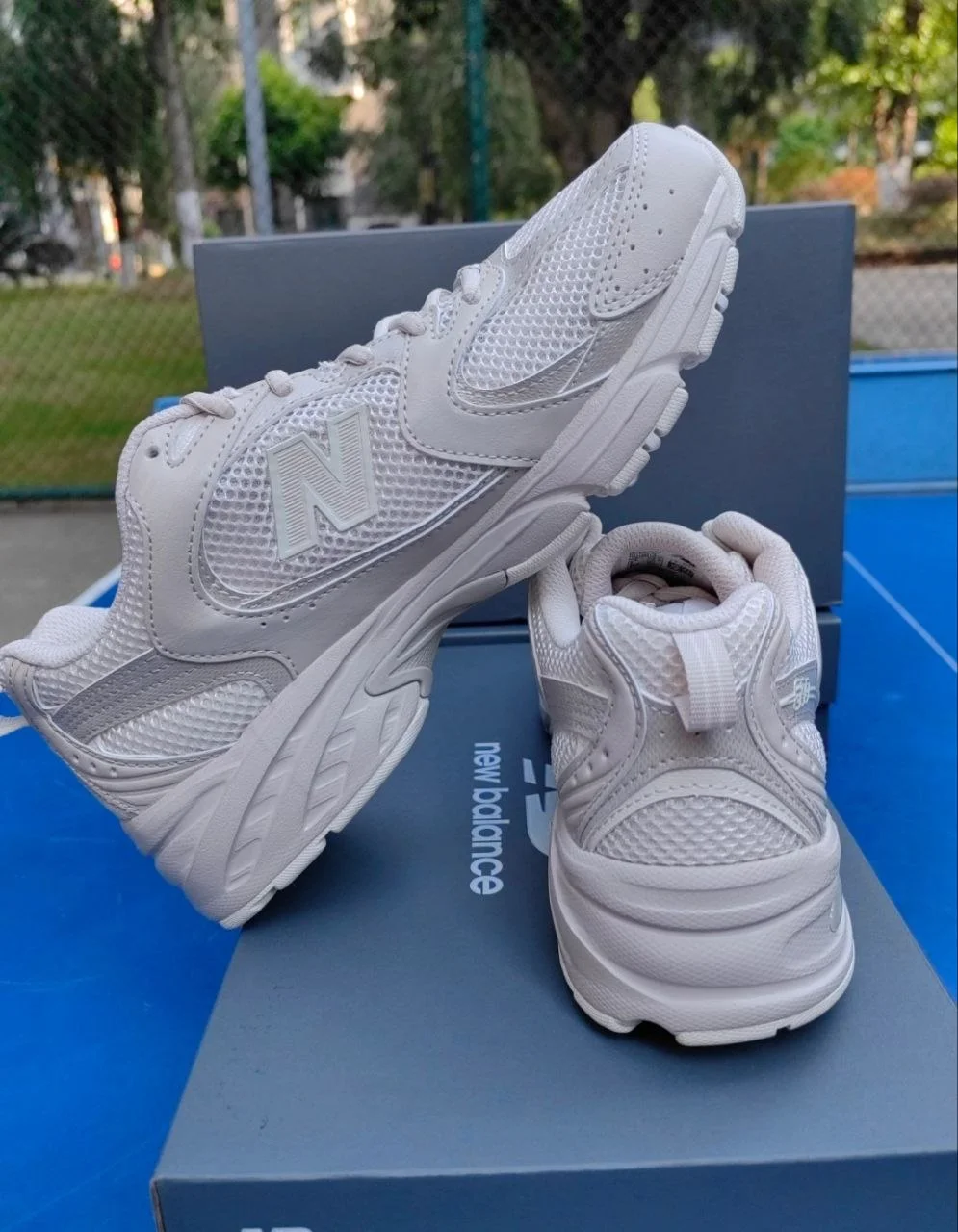 Кроссовки New balance 530 Beige POIZON оригинал EU40.5