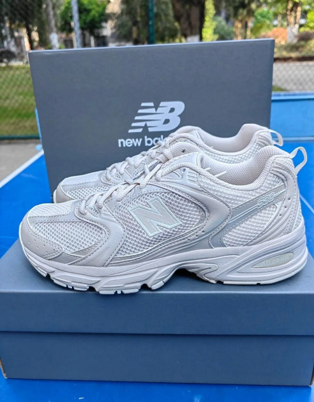Кроссовки New balance 530 Beige POIZON оригинал EU40.5 - миниатюра 2