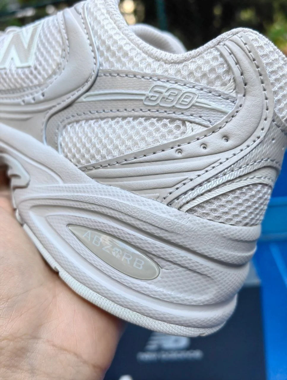 Кроссовки New balance 530 Beige POIZON оригинал EU40.5 - миниатюра 4
