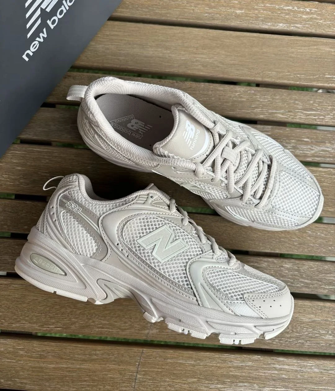 Кроссовки New balance 530 Beige POIZON оригинал EU37