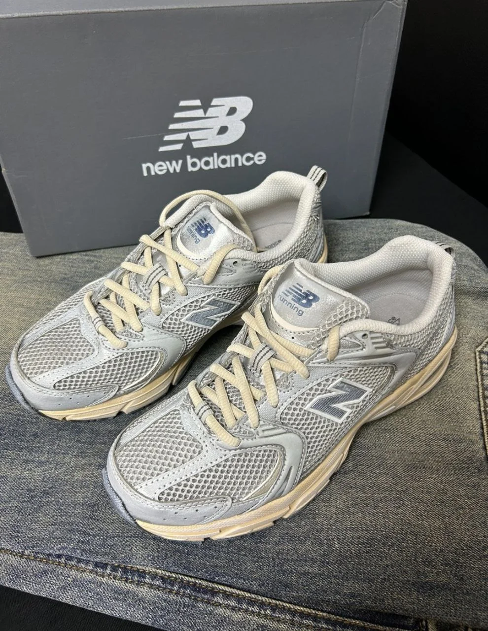 Кроссовки New Balance 530 Vintage Silver Metallic EU 37