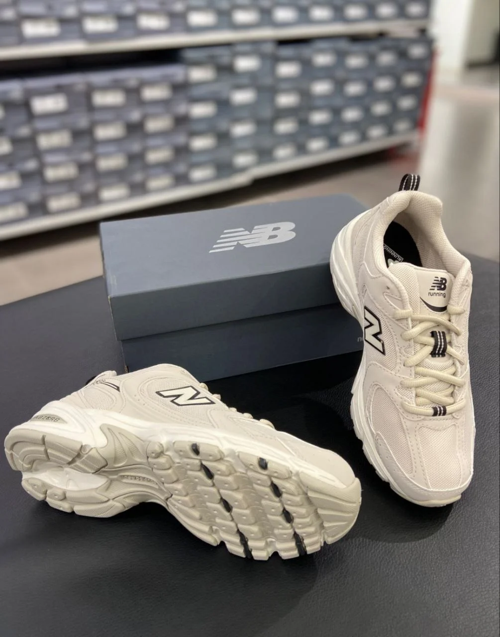 Кроссовки New Balance 530 Ivory оригинал Poizon