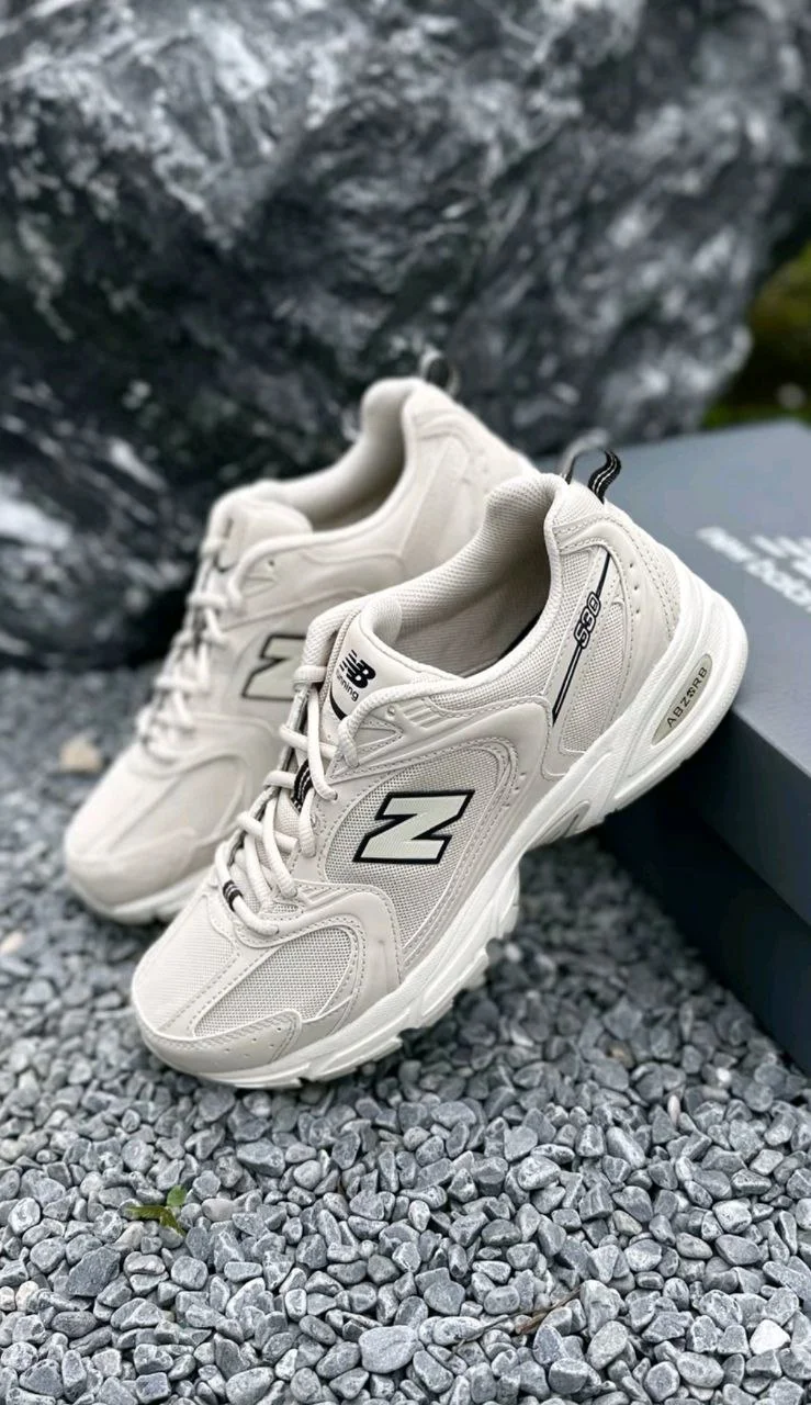 Кроссовки New Balance 530 Ivory оригинал Poizon EU38 и EU38.5