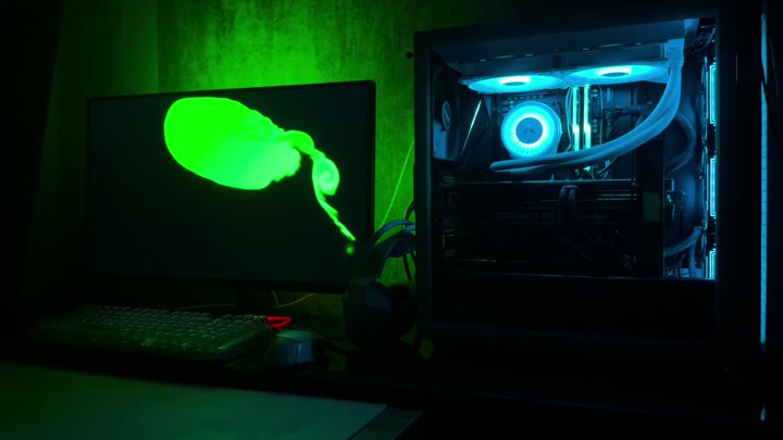 Игровой пк RTX 4070 Ti Super + монитор 2K 165Гц