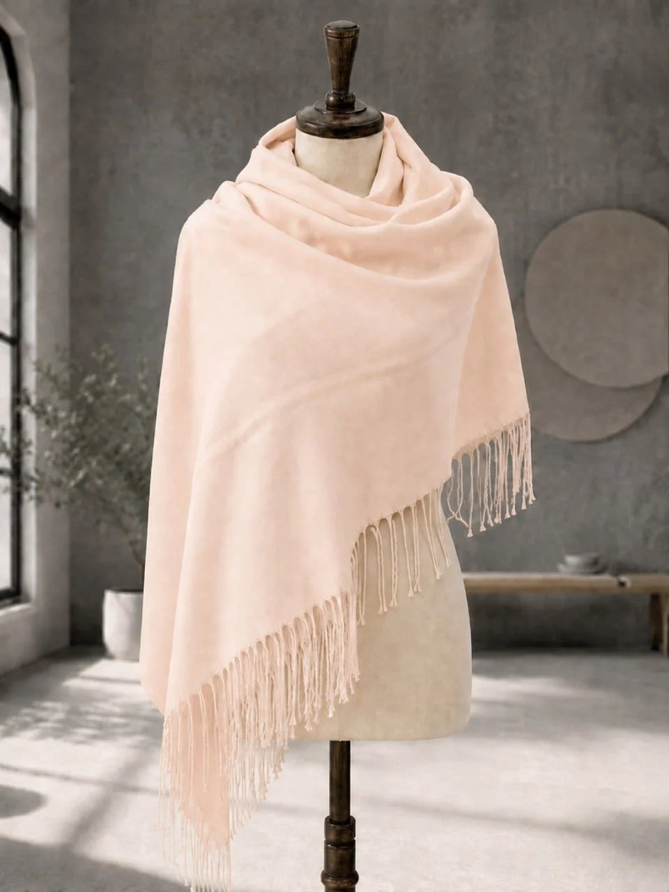 Палантин Pashmina Oriqinall Турция - миниатюра 3